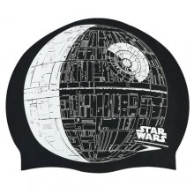 Шапочка для плавання SPEEDO SLOGAN PRINT 808385C852 Star Wars Death Star Чорний-сірий