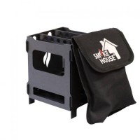 Похідна піч тріскачка Smoke House в чохлі 25х18 см Чорний 1013310751 Похідна піч тріскачка Smoke House в чохлі 25х18 см Чорний 1013310751