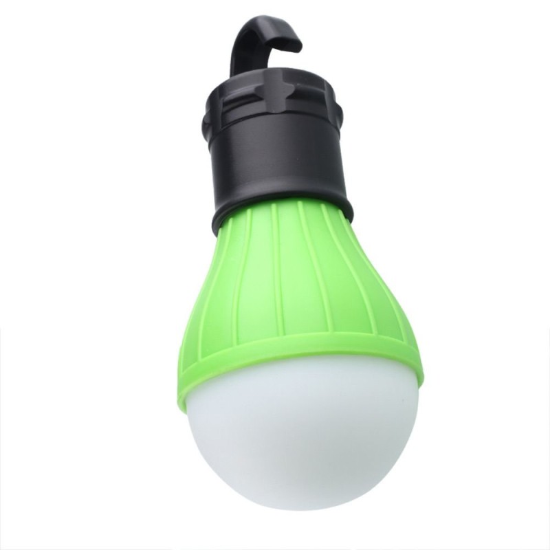 Ліхтар для намету туристичний світлодіодний TL-3, зелений, на батарейках ААА