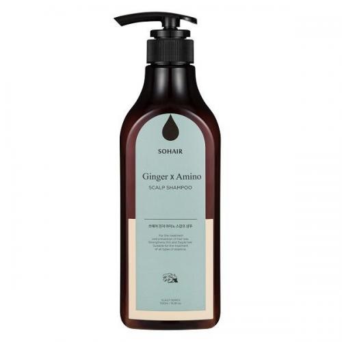 Шампунь безсульфатний SOHAIR Ginger × Amino Scalp Shampoo (EE00019) в інтернет супермаркеті PbayMarket!