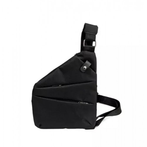 Чоловіча сумка через плече Cross Body 134x11.2x300 мм Чорна (4999VB) Чоловіча сумка через плече Cross Body 134x11.2x300 мм Чорна (4999VB)