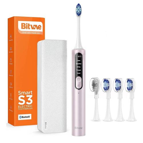 Електрична зубна щітка Bitvae S3 Smart Pink White (BVS3-р) Електрична зубна щітка Bitvae S3 Smart Pink White (BVS3-р)
