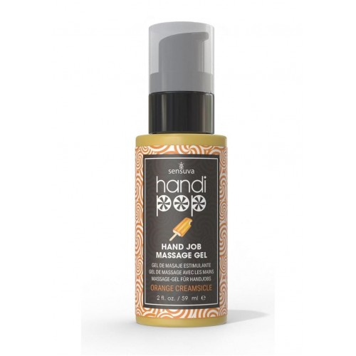 Гель для мануальних і оральних ласк Sensuva — Handipop Orange Creamsicle 59 мл SO9822 Гель для мануальних і оральних ласк Sensuva — Handipop Orange Creamsicle 59 мл SO9822