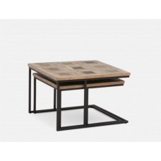 Кавовий журнальний столик у стилі Loft NS-525 430x590x590 мм Черный