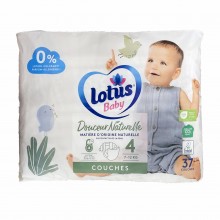Дитячі підгузники Lotus Baby 4 (7-12 кг) 37 шт