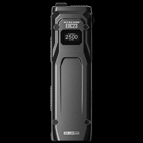 Ручний ліхтар Nitecore EDC23 2500лм USB-C Чорний (2456300243)