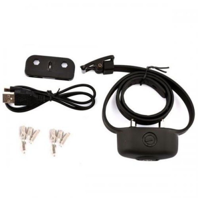 Нашийник антилай Pet Dog 300 для собак електронний з електрошоком Чорний (100016)