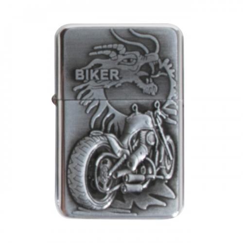 Запальничка бензинова Champ Bike Lighter дракон та байк (40400300B) Запальничка бензинова Champ Bike Lighter дракон та байк (40400300B)
