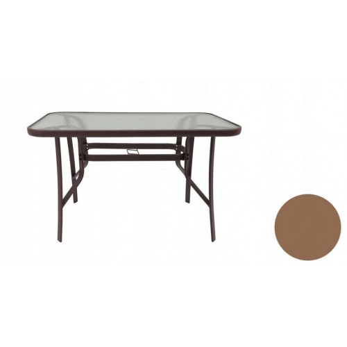 Стіл садовий Kontrast MAJORKA BROWN 120*70*70 см Стіл садовий Kontrast MAJORKA BROWN 120*70*70 см