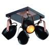 Спот Candellux Anica 32x23 см Мідно-чорний (98-83128)