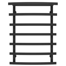 Рушникосушарка водяна Lotos П7 500х800 Deffi Чорний (A.LO.80.50.7.B.B)