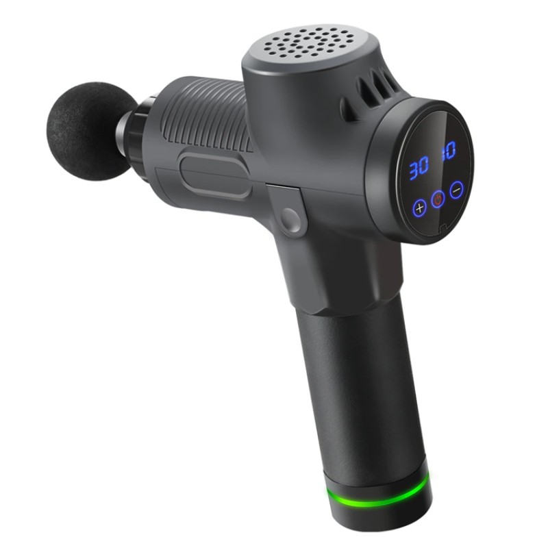 Масажер Booster Rlaxyoo S3 6 насадок 2400 мАг 30 режимів Чорний (1509753804)