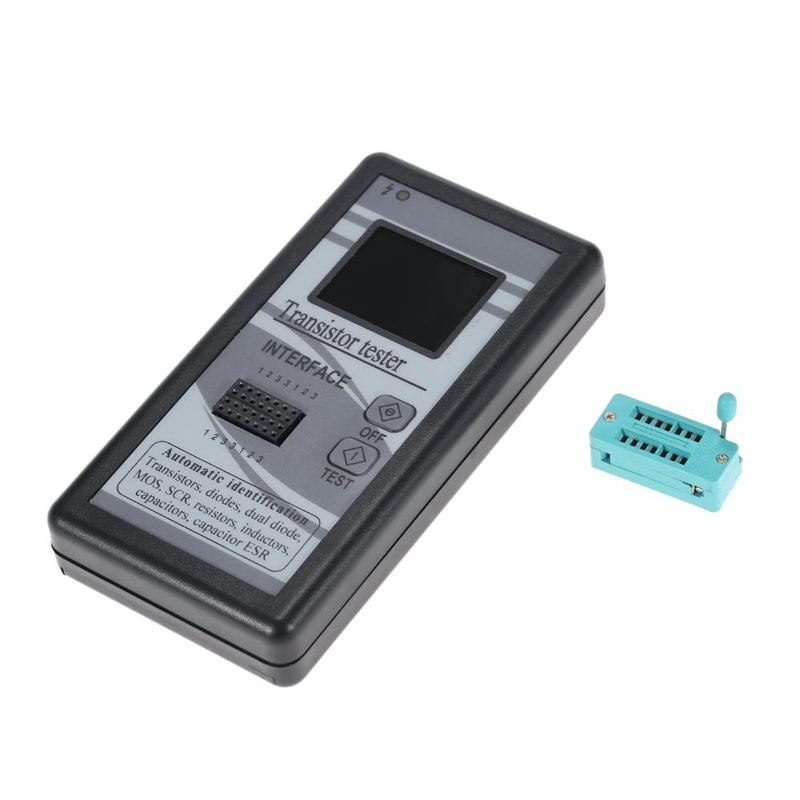 Транзистор тестер універсальний для перевірки транзисторів, конденсаторів, радіодеталей і радіокомпонентів Fnirsi TT-128