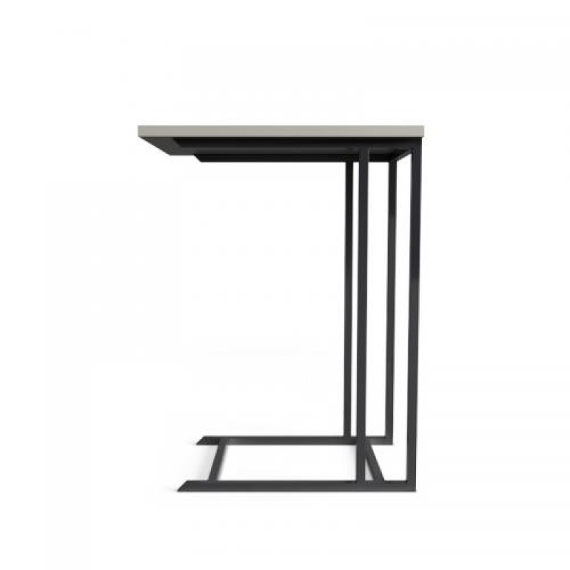 Приставний столик у стилі Loft NS-1530 620x450x300 мм Черный