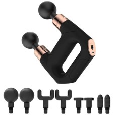 Ручний масажер для м'язів Massage Gun SL-821 4 пари насадок 25W Black (3_04805)