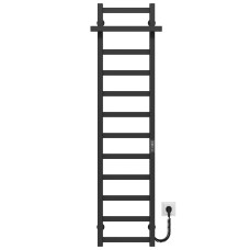 Рушникосушарка електрична Nicolе П12 300х1400 Deffi Чорний JD04 (A.NI.140.30.12.E.B.R.2)