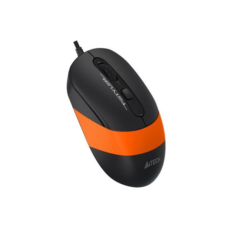 Миша A4Tech FM10 Black/Orange USB
