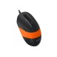 Миша A4Tech FM10 Black/Orange USB