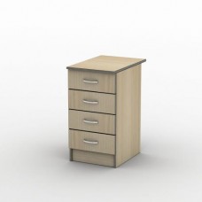 Тумба офісна Тиса Мебель ТП-2 500 Бук 75x50.1x40 см