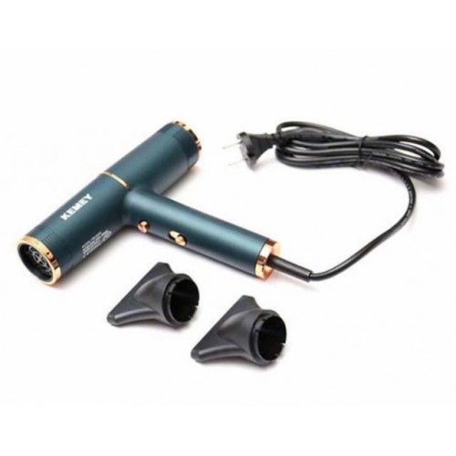 Фен Kemey CFJ-KM-8225 3000 Вт 2 швидкості Зелений (2390000004) Фен Kemey CFJ-KM-8225 3000 Вт 2 швидкості Зелений (2390000004)