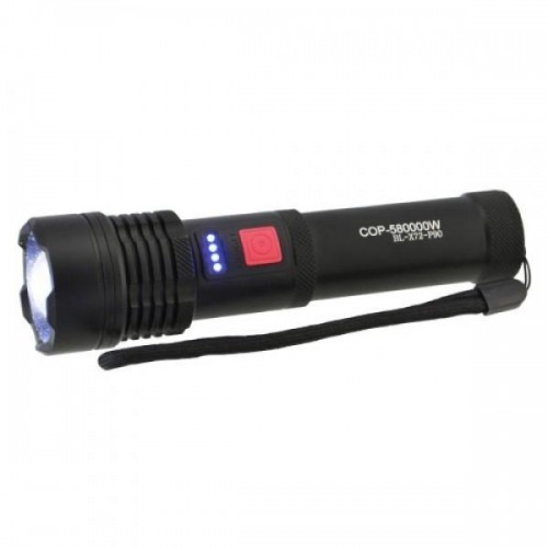 Ручний тактичний світлодіодний ліхтар акумуляторний Bailong BL-X72-P90 + ZOOM (1757257739) Ручний тактичний світлодіодний ліхтар акумуляторний Bailong BL-X72-P90 + ZOOM (1757257739)