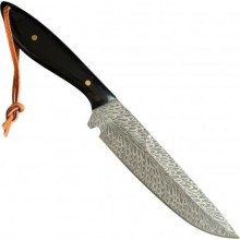 Ніж туристичний Gorillas BBQ 4615 21 см Чорний (KN1035)