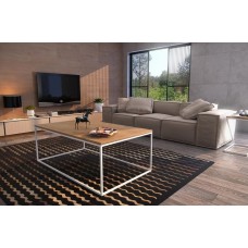 Кавовий журнальний столик у стилі Loft NS-606 510x1500x800 мм Белый