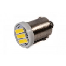 Світлодіодна лампа AllLight T 8.5 3 діода 7014 BA9S 12V WHITE