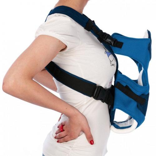 Ерго рюкзак-кенгуру Chicco GO BABY Синій (878516397)
