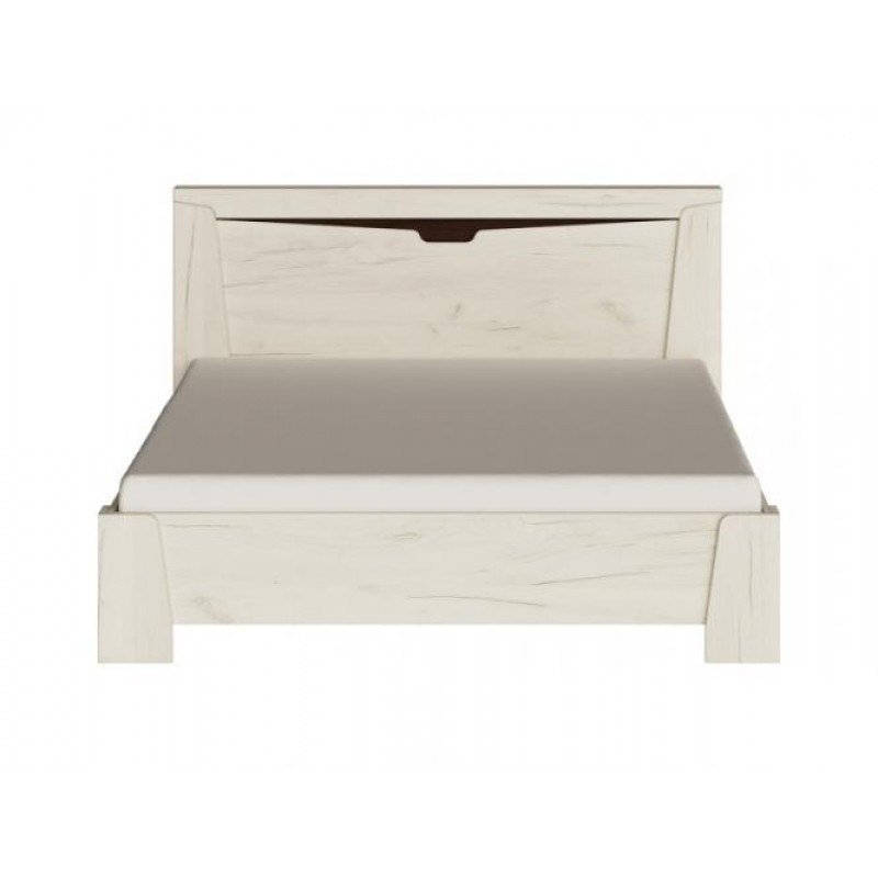 Ліжко двоспальне Еверест Ліберті-1600 Крафт білий