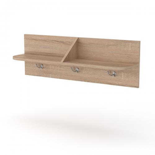 Настінна вішалка Компанит В 3 Дуб Сонома Настінна вішалка Компанит В 3 Дуб Сонома