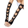 Мітенки Leg Avenue Butterfly applique arm warmers Black, метелики в інтернет супермаркеті PbayMarket!