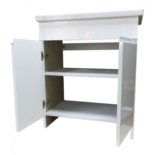 Тумба The MIX у ванну Одеса з керамічним умивальником 60 см Тумба The MIX у ванну Одеса з керамічним умивальником 60 см