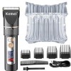 Машинка для стрижки Kemei LFJ-KM-5073 3 насадки Чорний (2390000002)