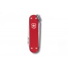 Ніж-брелок Victorinox Classic SD Alox Colors Sweet Berry 58 мм, 5 функцій, Червоний (0.6221.201G)