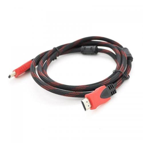 Кабель Merlion (YT-HDMI(M)/(M)NY/RD-20m/08280) HDMI-HDMI, 20м Black/Red, пакет в інтернет супермаркеті PbayMarket!