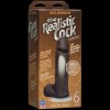 Фалоімітатор чорний на присосці Doc Johnson The Realistic Cock 6 inch Black ULTRASKYN (SO2790) в інтернет супермаркеті PbayMarket!