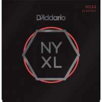 Струни для електрогітари D'Addario NYXL1052 Nickel Wound Light Top / Heavy Bottom Electric Guitar Strings 10/52 Струни для електрогітари D'Addario NYXL1052 Nickel Wound Light Top / Heavy Bottom Electric Guitar Strings 10/52