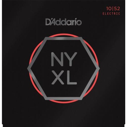 Струни для електрогітари D'Addario NYXL1052 Nickel Wound Light Top / Heavy Bottom Electric Guitar Strings 10/52 Струни для електрогітари D'Addario NYXL1052 Nickel Wound Light Top / Heavy Bottom Electric Guitar Strings 10/52