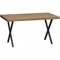 Обідній стіл у стилі Loft NS-1113 780x1200x700 мм Черный Обідній стіл у стилі Loft NS-1113 780x1200x700 мм Черный