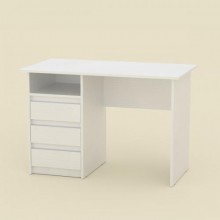 Стіл письмовий Декан Компанит білий