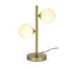 Настільна лампа Candellux Kama 28x42 см Латунь (42-73433)