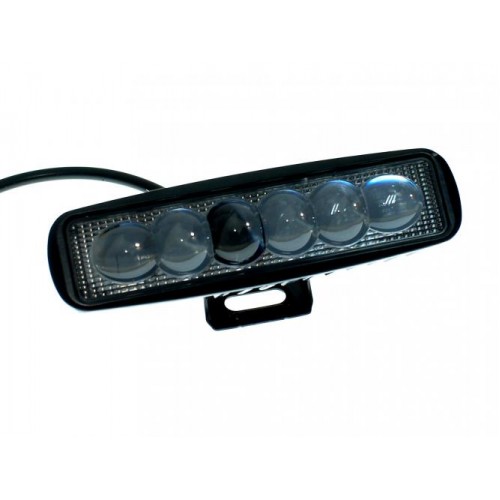 Світлодіодна фара AllLight JR-6D-G06-18W 6chip EPISTAR spot лінза 9-30V в інтернет супермаркеті PbayMarket!