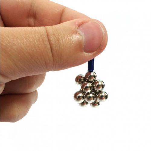 Магнітний конструктор для дітей Neocube Buckyballs amp; Buckybars головоломка-антистрес у боксі 63 деталі Кольоровий