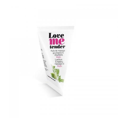 Розігріваюча масажна олія Love To Love LOVE ME TENDER Mojito 10 мл (SO1394)