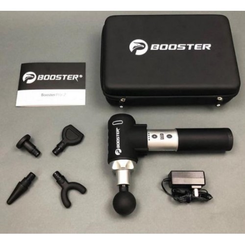 Масажер перкусійний м'язовий Booster Pro 2 Чорний (1380303805) Масажер перкусійний м'язовий Booster Pro 2 Чорний (1380303805)