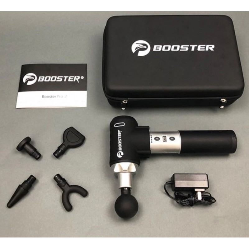 Масажер перкусійний м'язовий Booster Pro 2 Чорний (1380303805)