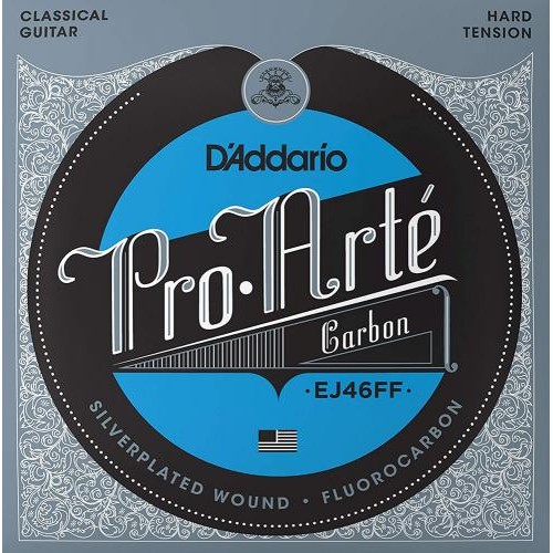 Струни для класичної гітари D'Addario EJ46FF Classic Silverplated Wound Fluоrocarbon Hard Tension Струни для класичної гітари D'Addario EJ46FF Classic Silverplated Wound Fluоrocarbon Hard Tension