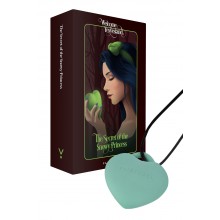 Міні-вібратор Серце FairyGasm PleasureStone 9 режимів green (SX0644)
