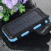 УМБ Power Bank Solar ES1600 ліхтарик + компас із сонячною панеллю 16000 mAh Вологозахищений (ES16000)